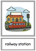 Vorschau - Bildkarten - IN THE CITY - PICTURE & WORD CARDS (Englisch Bildkarten) - Seite 2