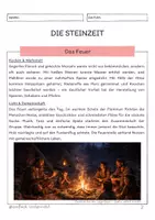 Vorschau - Unterrichtsreihen - Die Steinzeit - Das Feuer - Seite 2
