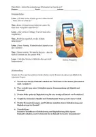 Vorschau - Stundenentwürfe - Wie kaufen wir heute ein? – Globalisierung und Digitalisierung im Alltag! Lernsituation mit Zusatzmaterial (Tafelbild und Erweiterungsaufgaben in 2 Niveaustufen)! - Seite 1