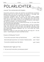 Vorschau - Arbeitsblätter - Polarlichter in Deutschland / Nordlichter / Lesetext - Seite 2