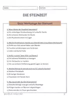 Vorschau - Unterrichtsreihen - Die Steinzeit - Werkzeuge der Steinzeit - Seite 3