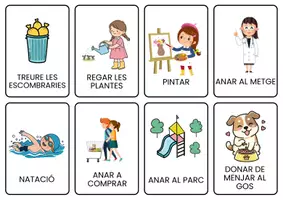 Vista previa - Tarjetas / Manipulativos - FITXES RUTINES - página 3