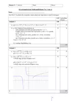 Vorschau - Klassenarbeiten - Klausur Mathe (1) Klasse 10/11 Analysis - Seite 2