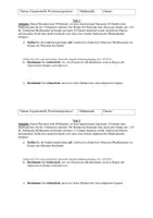Vorschau - Klassenarbeiten - Test 3 M EF Analysis - Deckblatt