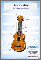 Vorschau - Arbeitsblätter - Die Ukulele - Der Aufbau - Seite 2