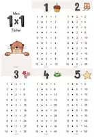 Vorschau - Merkblätter - Einmaleinsfächer - zum Kleinen Einmaleins - Seite 3