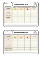 Vorschau - Lehrpläne/Lehrermaterial - Mappenbewertung - Deckblatt