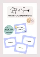 Vorschau - Spiele - Stop and Swap: Grundformen der Verben finden - Deckblatt