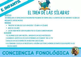 Vista previa - Unidades / Secuencias / Situaciones de Aprendizaje - ESTACIONES INFANTIL CONCIENCIA FONOLÓGICA - página 2