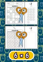 Vorschau - Arbeitsblätter - Bild-Sudoku mit Uhren – Uhrzeiten zum Ausschneiden & Einkleben | 200 Rätsel - Seite 2