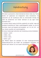 Vorschau - Bildkarten - Brüche - Geschichte der Zauberpizza - Seite 1