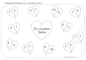Vorschau - Poster - Plakat zu den verliebten Zahlen - Seite 2