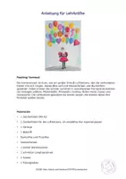 Vorschau - Mal- und Bastelvorlagen - Kunst Fasching, Karneval mit Luftballons - Seite 3