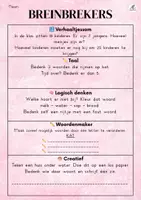 Voorbeeld - Breinbrekers groep 4 🧠✨ - Pagina 2