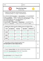 Vorschau - Test - Probe Deutsch 4 Fälle Bindwörter doppelter Konsonant - Seite 2