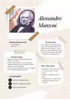 anteprima - Schede informative - Alessandro Manzoni - Pagina di copertina
