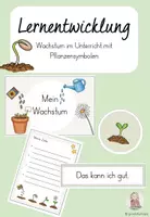 Vorschau - Unterrichtsreihen - Lernentwicklungsgespräch - Pflanzensymbole - Deckblatt