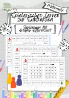 Vorschau - Spiele - Spielerisch Lernen- Subtraktion ZR 100,3-fach differenziert - Deckblatt