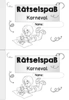Vorschau - Arbeitsblätter - Fasching & Karneval Rätsel | Grundschule Freiarbeit Klasse 1-2 - Seite 2