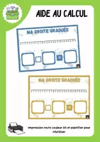 Aperçu - Apprentissages en autonomie - Outil la droite graduée - Page de couverture