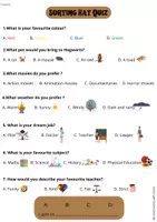 anteprima - Giochi - Sorting Hat Quiz - Pagina di copertina