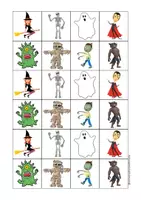 anteprima - Flashcard - Halloween Family tree - Pagina 2