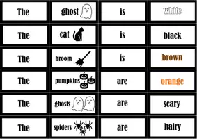 anteprima - Esercizi - Frasi di Halloween - Pagina 1