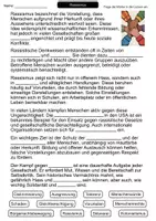 Vorschau - Arbeitsblätter - Rassismus | Lückentext | Diskriminierung & Menschenrechte | Geschichte - Seite 1