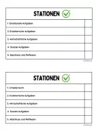 Vorschau - Stundenentwürfe - Familie und ihre Aufgaben (Stationenlernen) - Seite 2