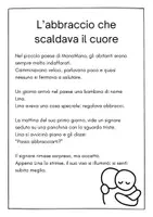anteprima - Piani di lezione - L’abbraccio che scaldava il cuore - Pagina 1