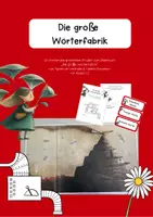 Vorschau - Unterrichtsreihen - Die große Wörterfabrik Klasse 1/2 - Deckblatt