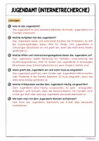 Vorschau - Arbeitsblätter - Das Jugendamt (Internetrecherche) - Seite 2