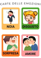 anteprima - Flashcard - Memory sulle emozioni - Pagina 1
