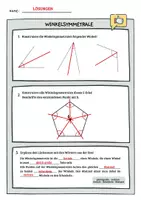 Vorschau - Arbeitsblätter - Symmetrie - Winkelsymmetrale konstruieren - Seite 2