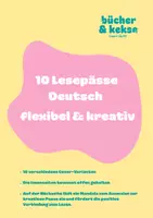 Vorschau - Mal- und Bastelvorlagen - Lesepässe in 10 Covervarianten - Deckblatt