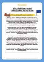 Vorschau - Arbeitsblätter - Europäische Integration & EU-Verträge (Sek II) - Seite 3