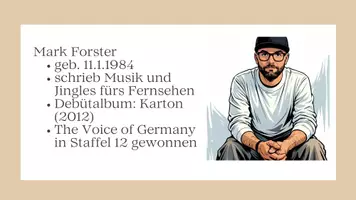 Vorschau - Arbeitsblätter - Hörverstehen im Deutschunterricht - Mark Forster - Chöre - Seite 3