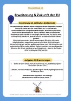 Vorschau - Arbeitsblätter - EU / Europäische Union (Sek II) – komplette Unterrichtsreihe | Integration, EU-Verträge, Institutionen, OLGV & Binnenmarkt | Arbeitsblätter + Erwartungshorizont - Seite 3