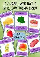 Vorschau - Arbeitsblätter - Essen und Trinken - Materialpaket - DaZ / DaF / Deutsch - Seite 1