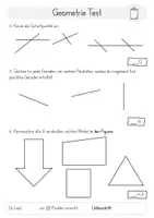 Vorschau - Test - Geodreieck Geometrie Test und Leistungsüberprüfung (4 Kl.) - Seite 2
