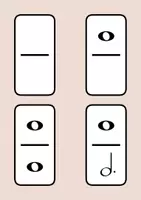 Προεπισκόπηση - Flashcards - Music Domino | Μουσικό Ντόμινο 2 σετ - Σελίδα 2