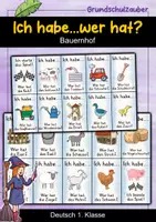 Vorschau - Spiele - Ich habe wer hat | Lesespiel | Bauernhof | Deutsch 1. Klasse - Deckblatt