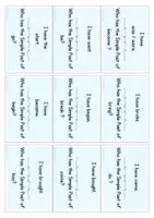 Vorschau - Spiele - I have, who has? Simple Past (unregelm. Verben) + Differenzierung! - Seite 2