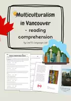 Vorschau - Stundenentwürfe - Vancouver Brochure - multiculturalism in Vancouver - Deckblatt