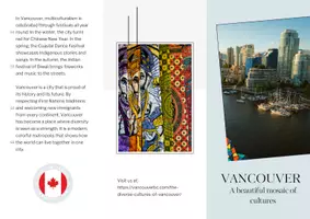 Vorschau - Stundenentwürfe - Vancouver Brochure - multiculturalism in Vancouver - Seite 1