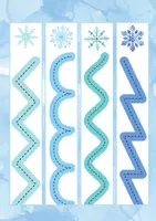 Vorschau - Arbeitsblätter - Winter Schneid-/Schwungübung - Deckblatt