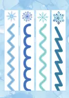 Vorschau - Arbeitsblätter - Winter Schneid-/Schwungübung - Seite 2