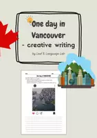 Vorschau - Arbeitsblätter - Vancouver - creative writing: caption for a social media post - Deckblatt