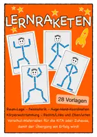 Vorschau - Spiele - Figuren legen + Rechts Links - Raumlage + Konzentration - Deckblatt