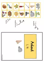 Vorschau - Arbeitsblätter - Klettmappen, Buchstaben, Förderschule, Klettmappe, Anlaut - Seite 3